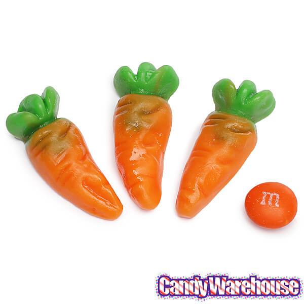 Gummy Carrots Candy: 2KG Bag - Candy Warehouse