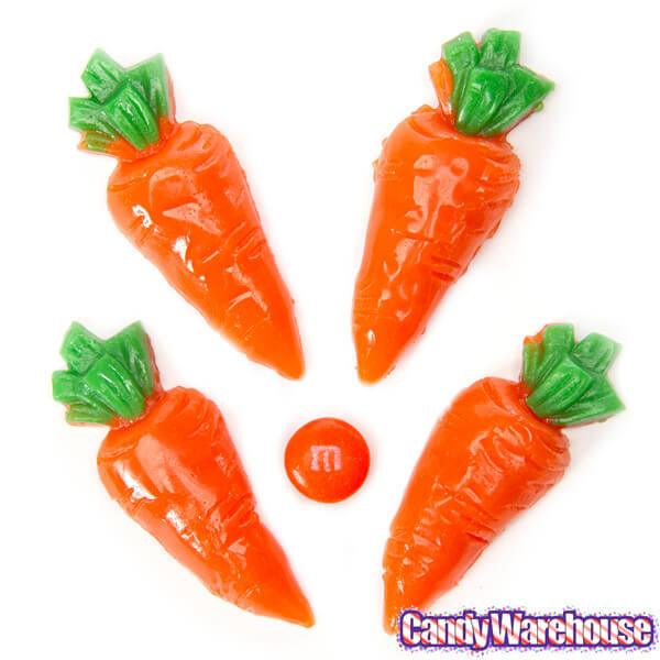 Gummy Carrots Packets: 48-Piece Bag - Candy Warehouse