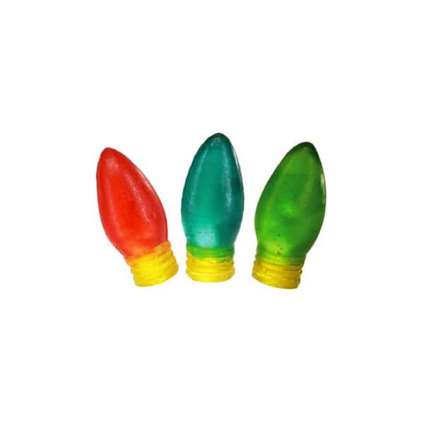 Gummy Christmas Light Bulbs Candy: 3KG Bag