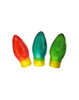 Gummy Christmas Light Bulbs Candy: 3KG Bag