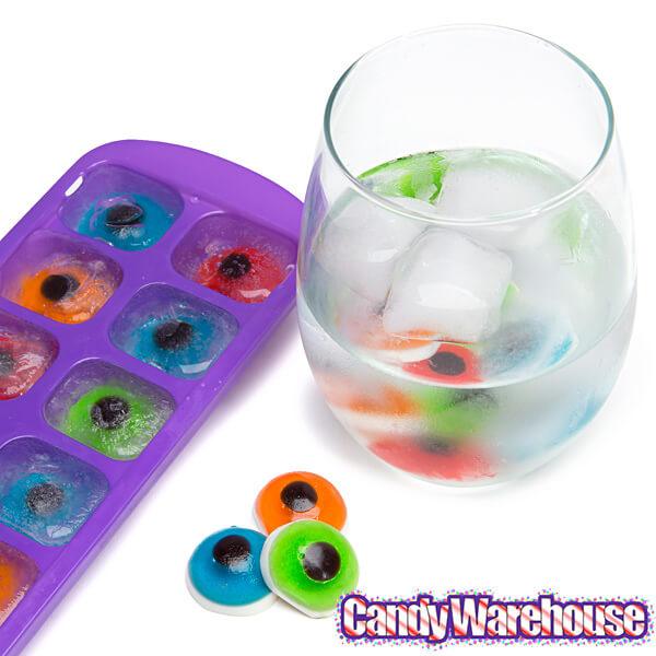 Gummy Eyes Halloween Ice Cube Trays: 2-Piece Set - Candy Warehouse