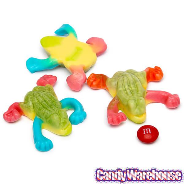 Gummy Filled Tropical Frogs: 1KG Bag - Candy Warehouse