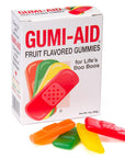 Gummy First Aid Bandages: 8-Piece Box - Candy Warehouse