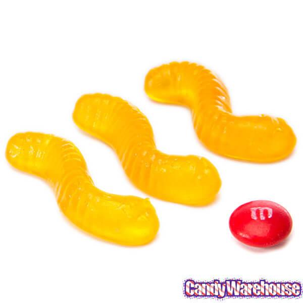 Gummy Inch Worms - Banana: 5LB Bag – Candy Warehouse