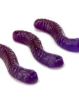 Gummy Inch Worms - Grape: 5LB Bag - Candy Warehouse