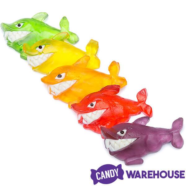 Gummy Sharks with Teeth: 38-Piece Bag - Candy Warehouse