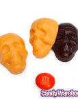 Gummy Skulls - Black and Orange: 5LB Bag - Candy Warehouse