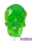 Gummy Skulls on a Stick Assortment: 4-Piece Box