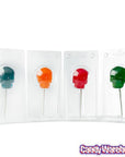 Gummy Skulls on a Stick Assortment: 4-Piece Box