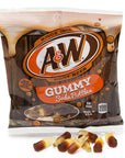 Gummy Soda Bottles Candy Bags - A&W Root Beer: 6-Piece Display