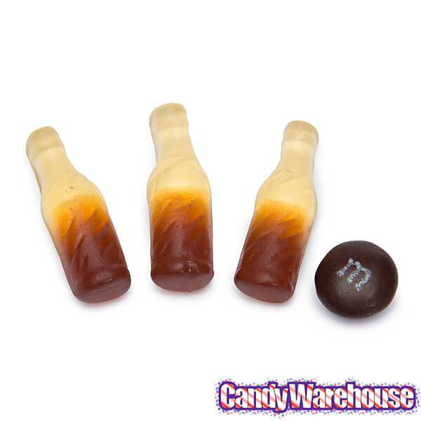 Gummy Soda Bottles Candy Bags - A&W Root Beer: 6-Piece Display - Candy Warehouse