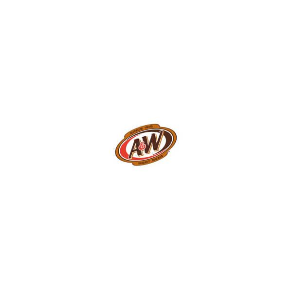 Gummy Soda Bottles Candy Bags - A&W Root Beer: 6-Piece Display - Candy Warehouse