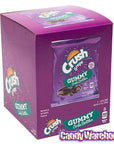 Gummy Soda Bottles Candy Bags - Grape Crush: 6-Piece Display