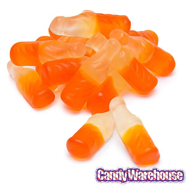 Gummy Soda Bottles Candy Bags - Orange Crush: 6-Piece Display - Candy Warehouse