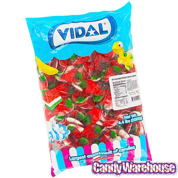 Gummy Strawberry & Cream Candy: 2KG Bag - Candy Warehouse