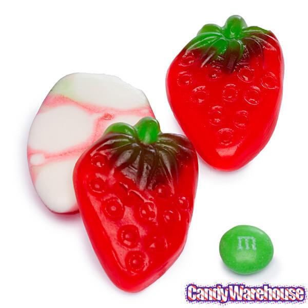 Gummy Strawberry & Cream Candy: 2KG Bag - Candy Warehouse