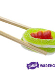 Gummy Sushi Candy : 21-Piece Bento Box Tray - Candy Warehouse