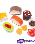 Gummy Sushi Candy : 21-Piece Bento Box Tray - Candy Warehouse