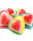 Gummy Triple Hearts Candy: 2KG Bag - Candy Warehouse