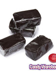 Gustaf's Black Licorice Caramel Cubes: 2KG Bag - Candy Warehouse