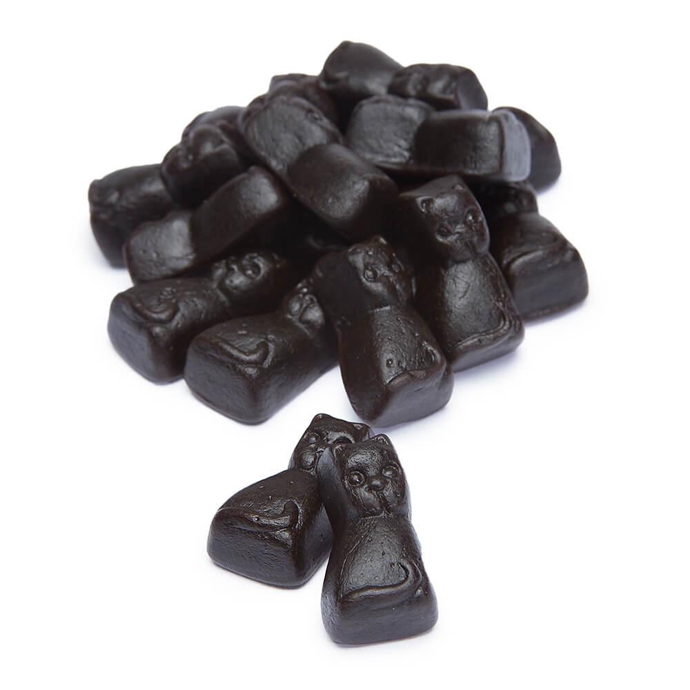 Gustaf's Black Licorice Cats: 1KG Bag - Candy Warehouse