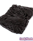 Gustaf's Black Licorice Laces Candy: 2LB Bag - Candy Warehouse