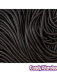 Gustaf's Black Licorice Laces Candy: 2LB Bag - Candy Warehouse