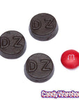 Gustaf's Double Salt Black Licorice Buttons: 1KG Bag - Candy Warehouse