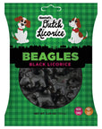 Gustaf's Dutch Licorice Beagles 5.29-Ounce Bags: 12 Piece Box - Candy Warehouse