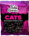 Gustaf's Dutch Licorice Cats 5.29-Ounce Bags: 12-Piece Box - Candy Warehouse