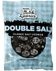 Gustaf's Dutch Licorice Double Salt 5.2-Ounce: 12 Piece Box - Candy Warehouse