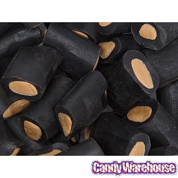 Gustaf's Licorice Salmiak Rocks: 1KG Bag - Candy Warehouse