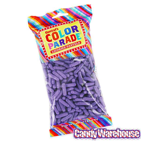 Gustaf's Purple Licorice Tidbits: 16-Ounce Bag - Candy Warehouse