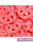 Gustaf's Red Raspberry Jelly Pretzels Candy: 3KG Bag