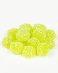 Gustaf's Sour Apple Buttons: 2KG Bag - Candy Warehouse