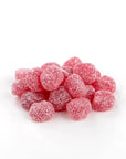 Gustaf's Sour Cherry Buttons: 2KG Bag - Candy Warehouse