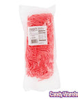 Gustaf's Sour Strawberry Licorice Laces: 2LB Bag - Candy Warehouse