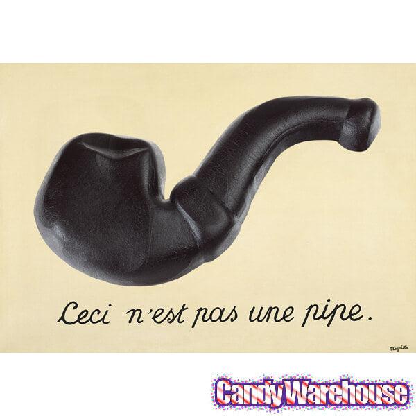 Guststaf&#39;s Black Licorice Pipes Candy: 1KG Bag - Candy Warehouse