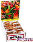 Habanero Chili Pepper Spicy Lollipops: 36-Piece Box