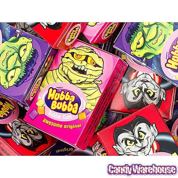 Halloween Hubba Bubba Bubble Gum Packs: 36-Piece Bag - Candy Warehouse