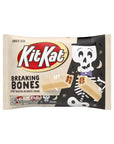 Halloween Kit Kat Breaking Bones White Creme Candy Bars: 20-Piece Bag - Candy Warehouse