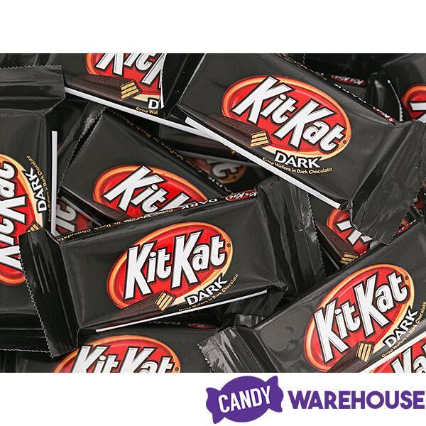 Halloween Kit Kat Dark Chocolate Snack Size Candy Bars: 9.8-Ounce Bag - Candy Warehouse