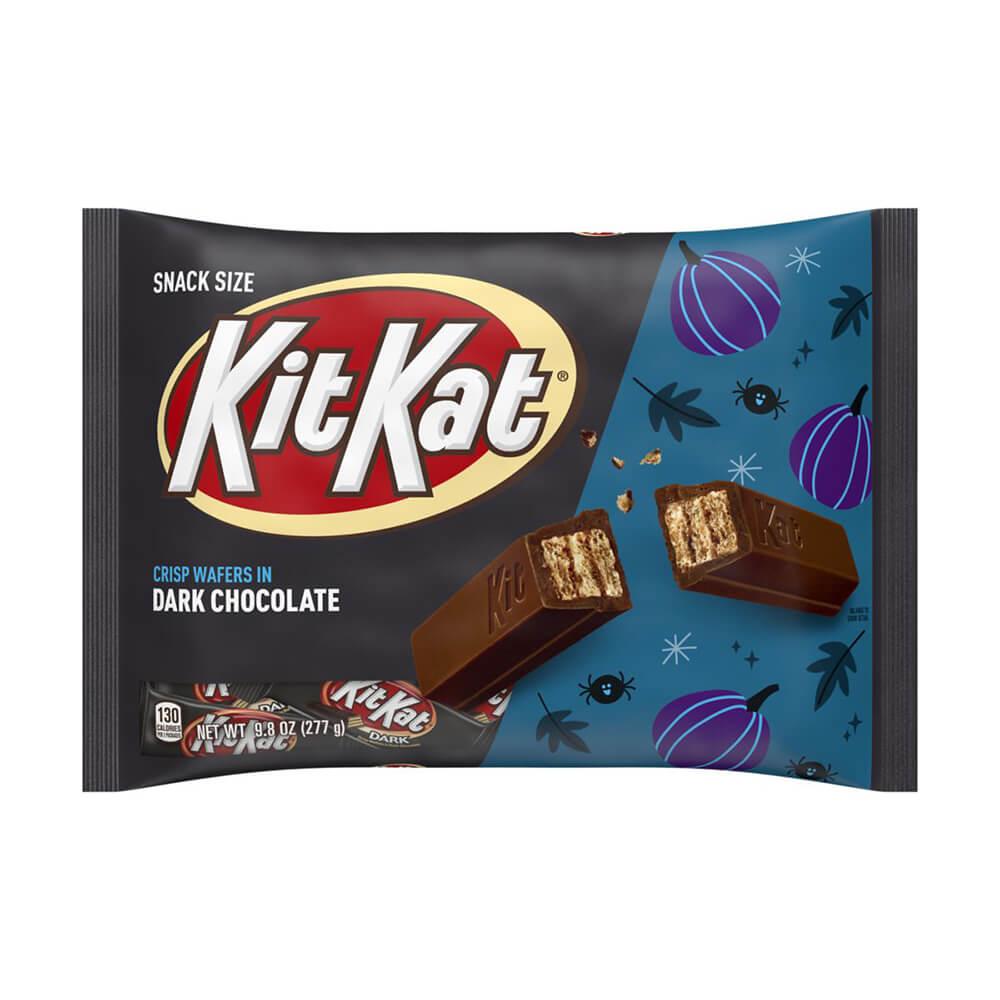 Halloween Kit Kat Dark Chocolate Snack Size Candy Bars: 9.8-Ounce Bag - Candy Warehouse