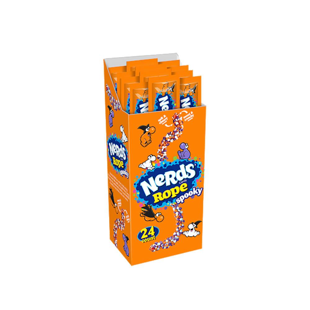 Halloween Nerds Rope Candy Packs: 24-Piece Box - Candy Warehouse