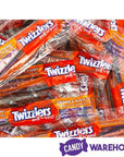 Halloween Twizzlers Orange and Black Cherry Twists Snack Size Packs: 10.12-Ounce Bag - Candy Warehouse