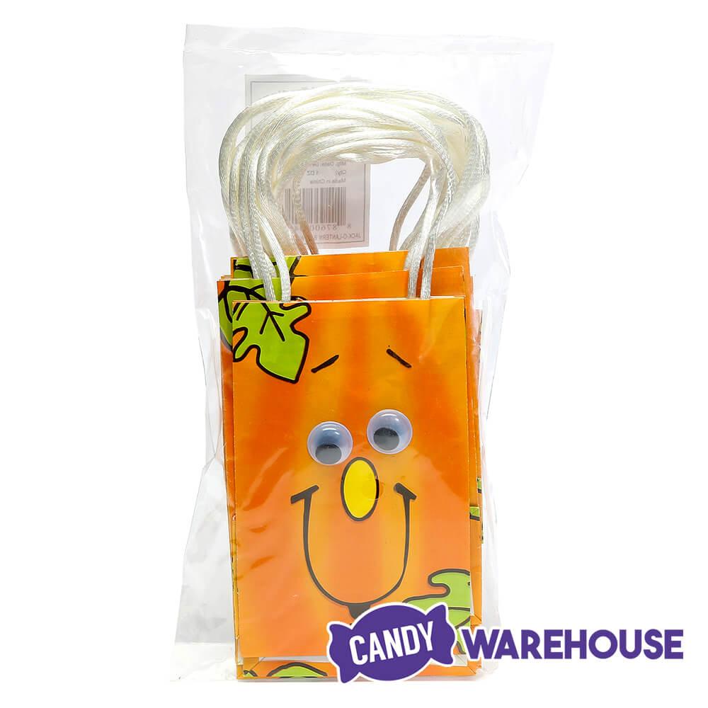 Halloween Wiggle Eyes Mini Treat Bags: 12-Piece Set - Candy Warehouse