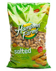 Hampton Farms Salted and Roasted Peanuts: 5LB Bag - Candy Warehouse