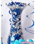 Hanukkah Blue & Silver Hard Candy Discs: 5LB Bag