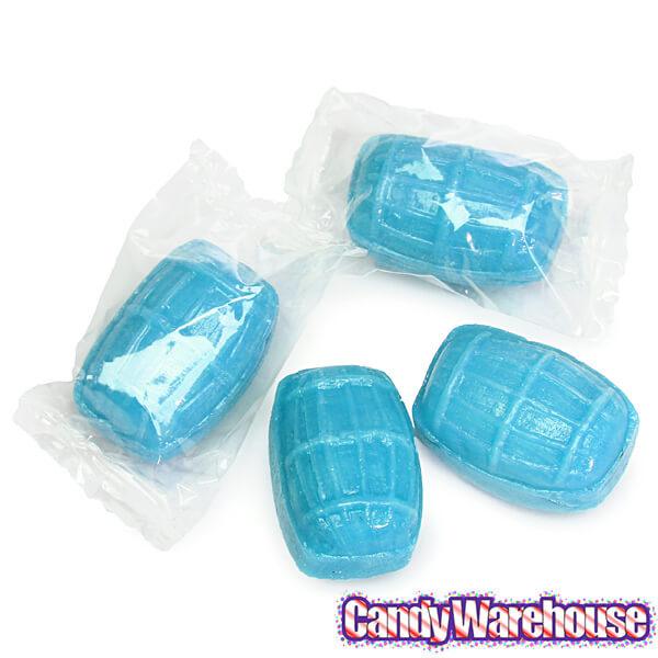 Hard Candy Barrels - Blue Raspberry: 200-Piece Barrel Jar