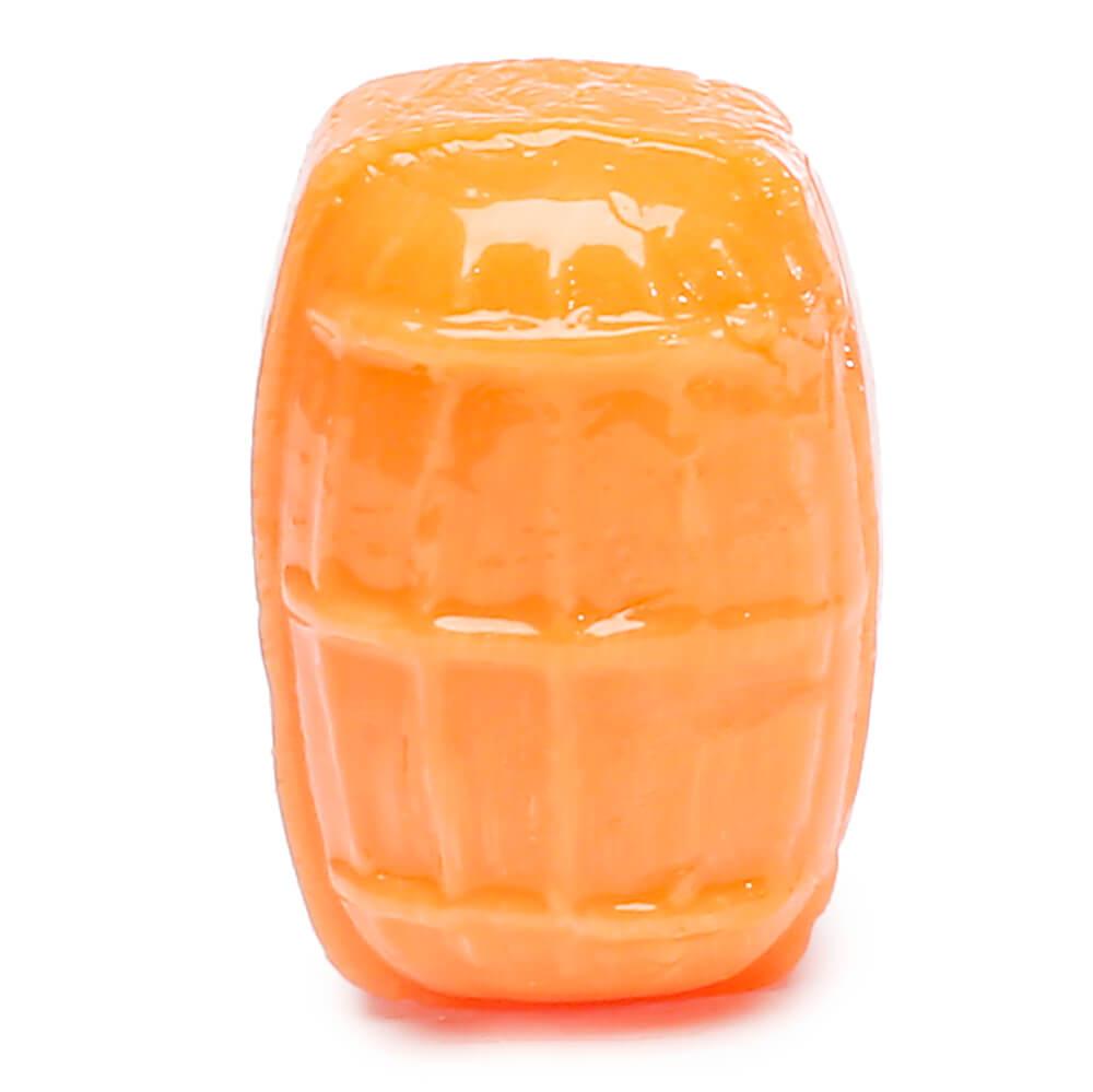 Hard Candy Barrels - Orange Cream: 200-Piece Barrel Jar - Candy Warehouse